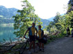Lungo la pista ciclabile attorno al Milstattersee
