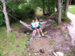 Un momento di relax nel parco di Bad
