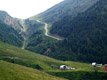 Salendo verso il Dordona, sull'altro versante si vede il Passo della Croce m. 1953 che comunica Foppolo con la Val Carisole