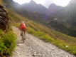 In vista del Rifugio Longo