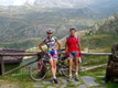 Con Claudio nei pressi del Rifugio Calvi
