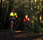 nel bosco mentre insegue Marino